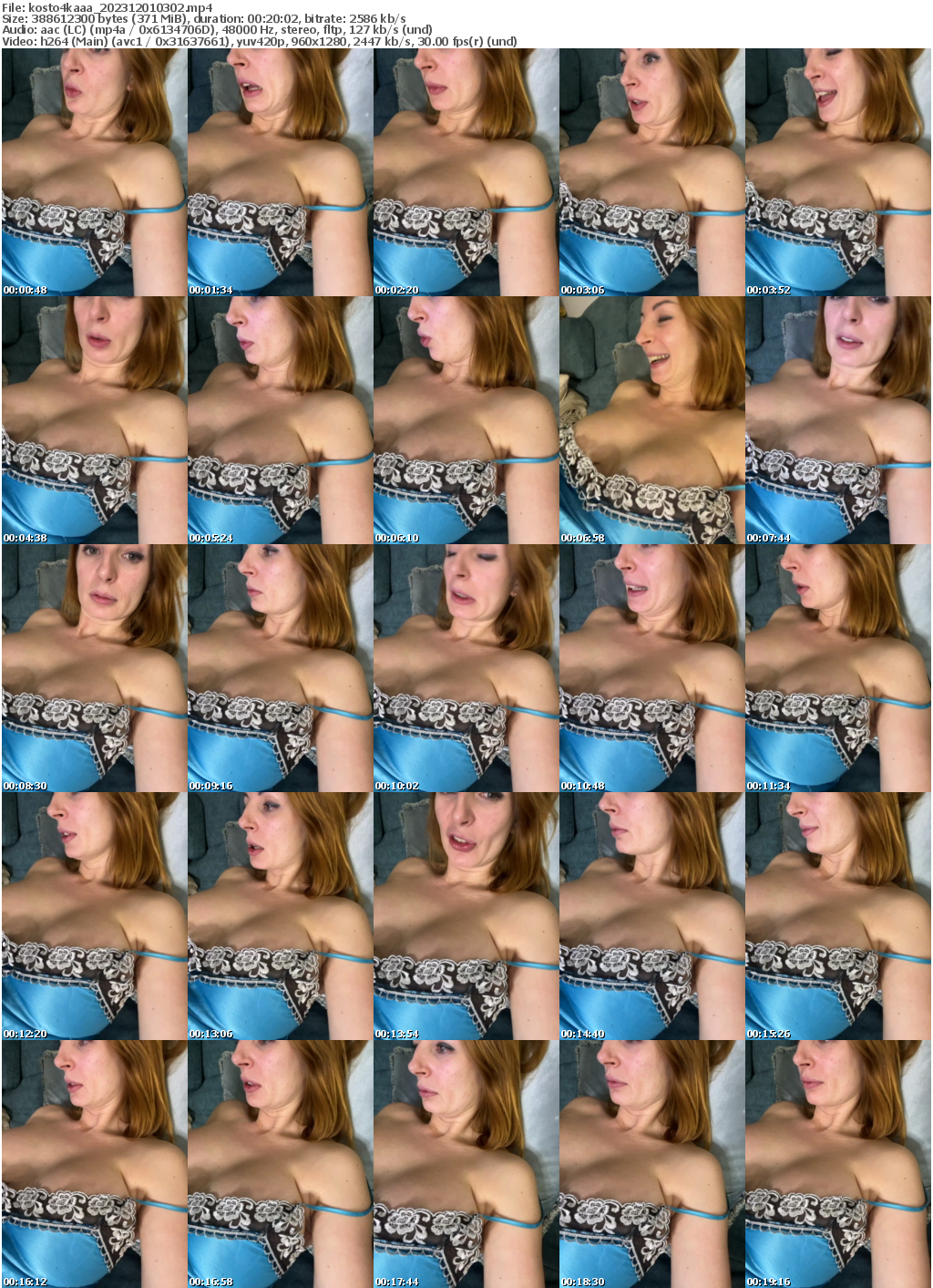 Preview thumb from kosto4kaaa on 2023-12-01 @ bongacams