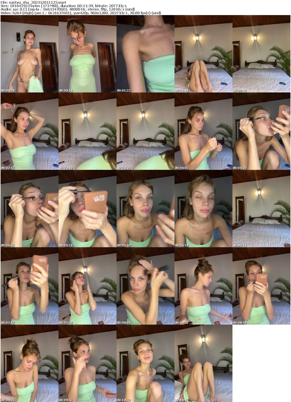 Preview thumb from nastyu_sha on 2023-12-01 @ bongacams