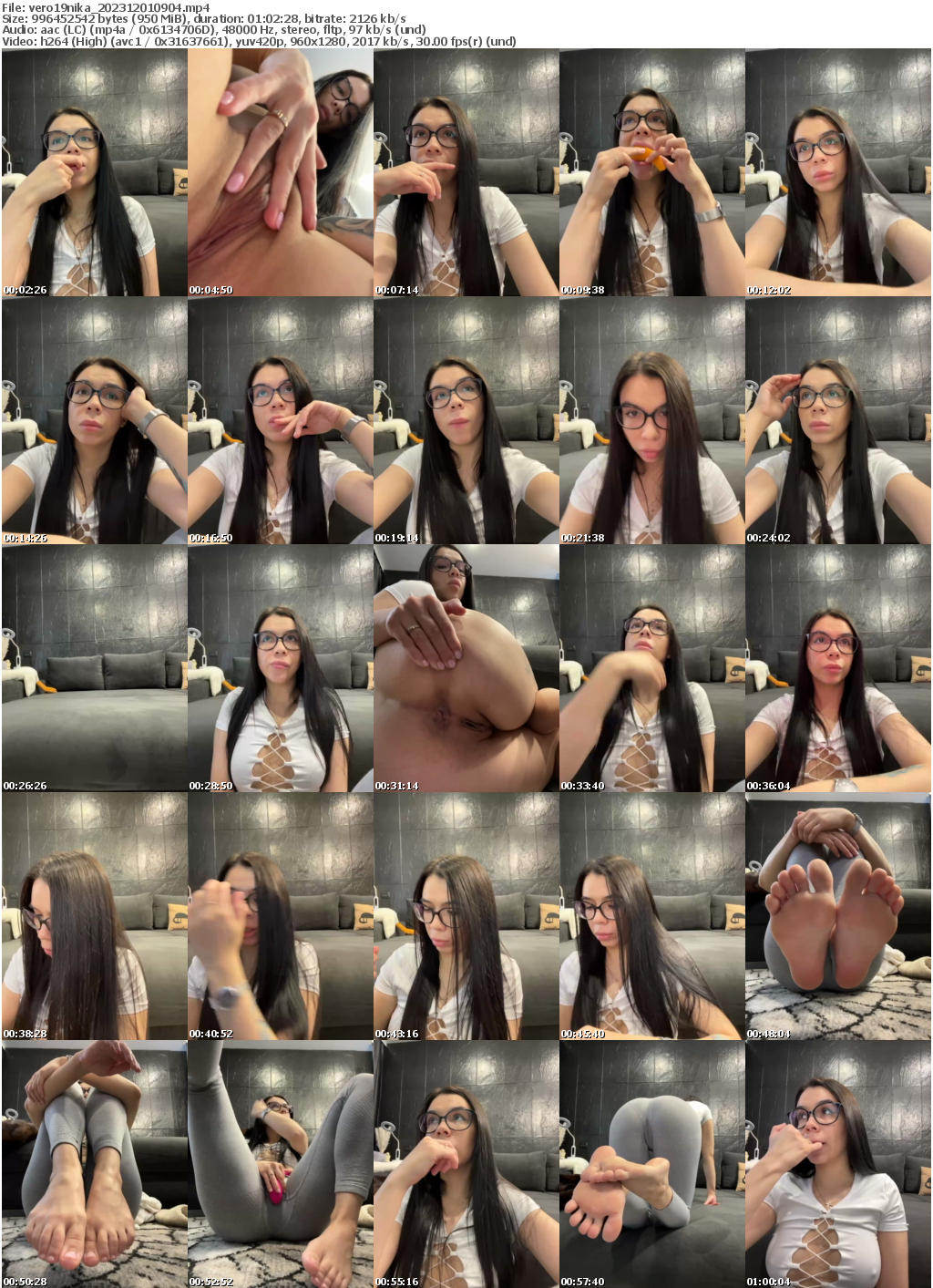 Preview thumb from vero19nika on 2023-12-01 @ bongacams