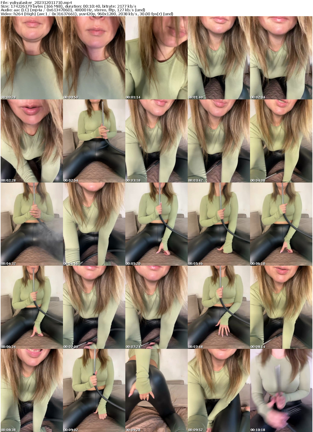 Preview thumb from yuliyalasker on 2023-12-01 @ bongacams