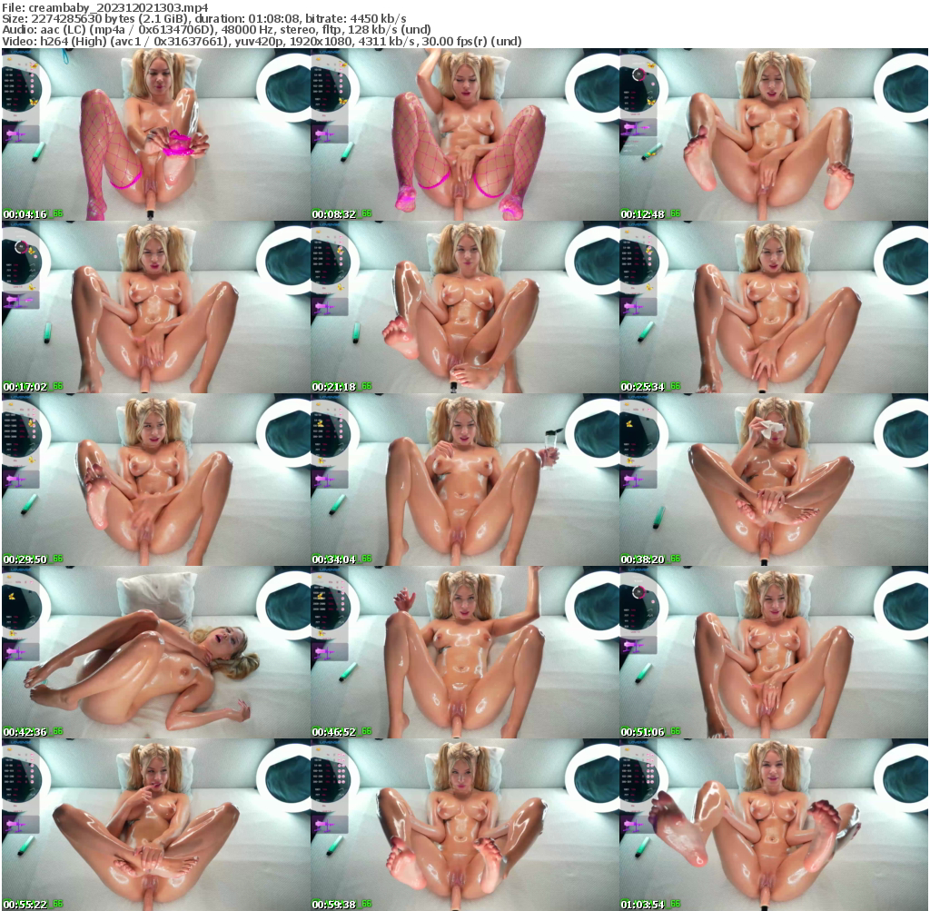 Preview thumb from creambaby on 2023-12-02 @ bongacams