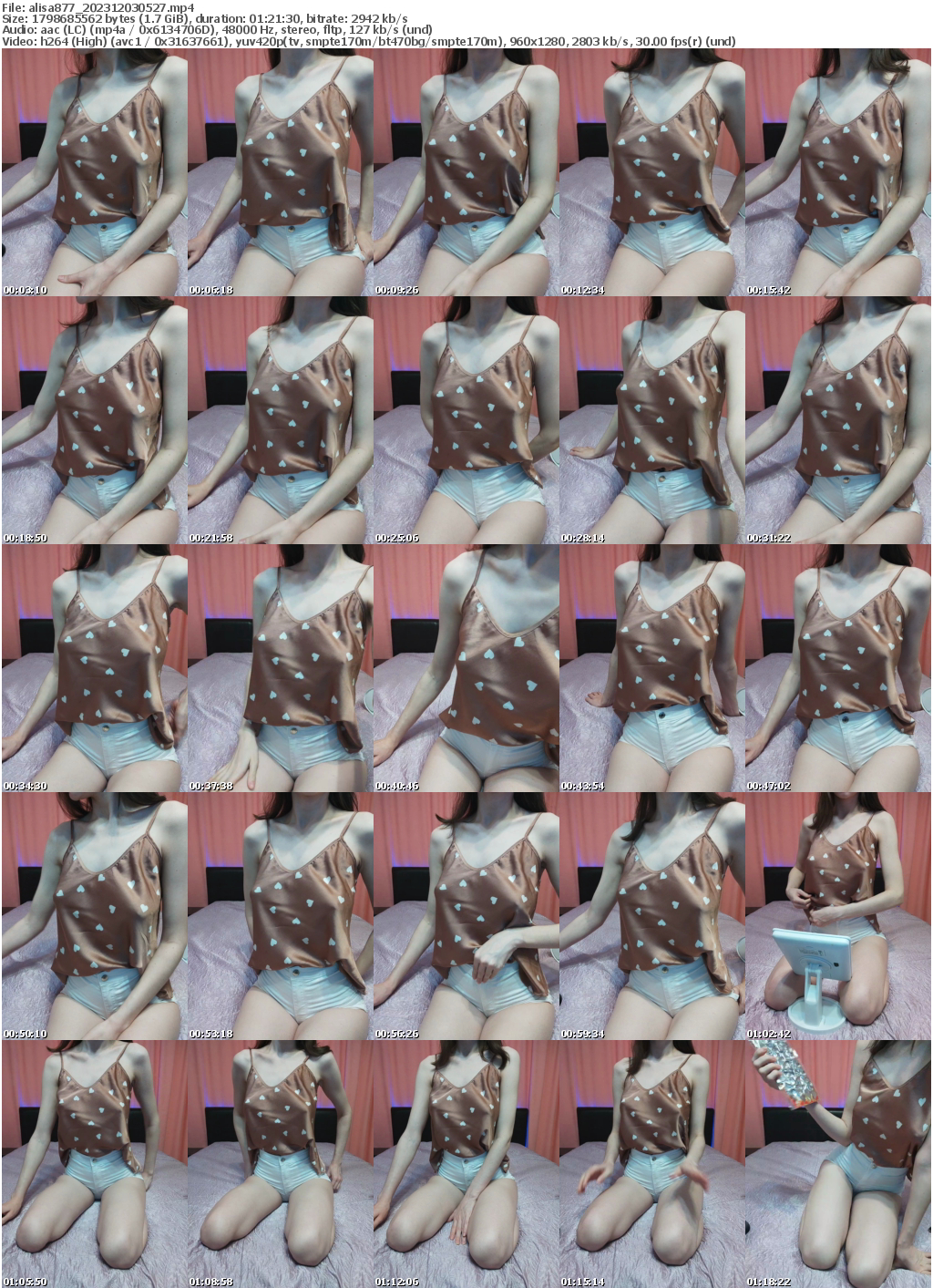 Preview thumb from alisa877 on 2023-12-03 @ bongacams