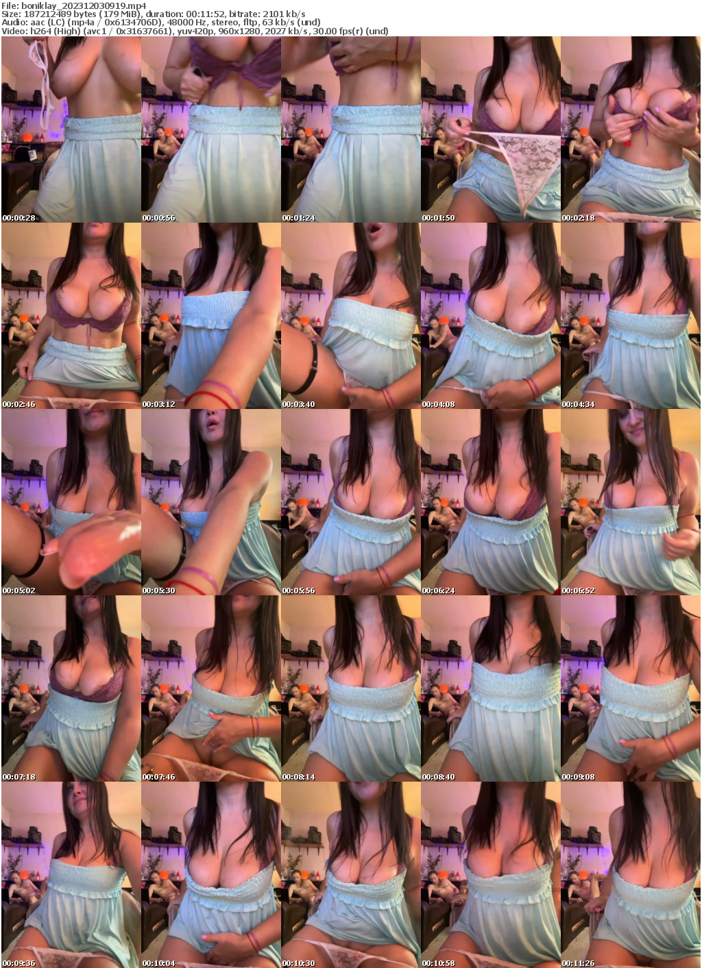 Preview thumb from boniklay on 2023-12-03 @ bongacams