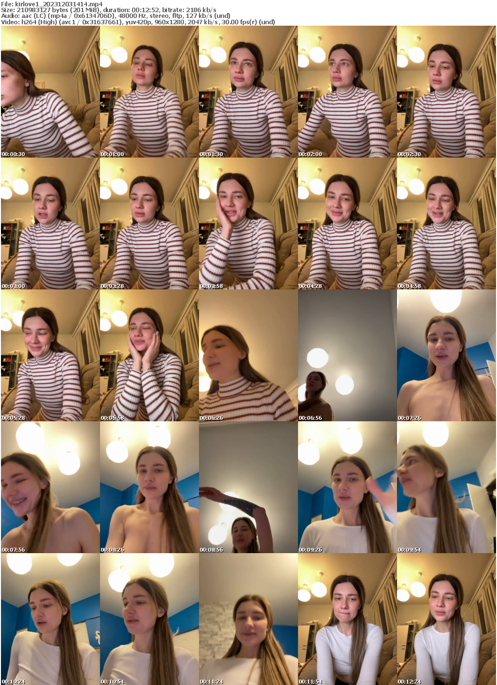 Preview thumb from kirlove1 on 2023-12-03 @ bongacams