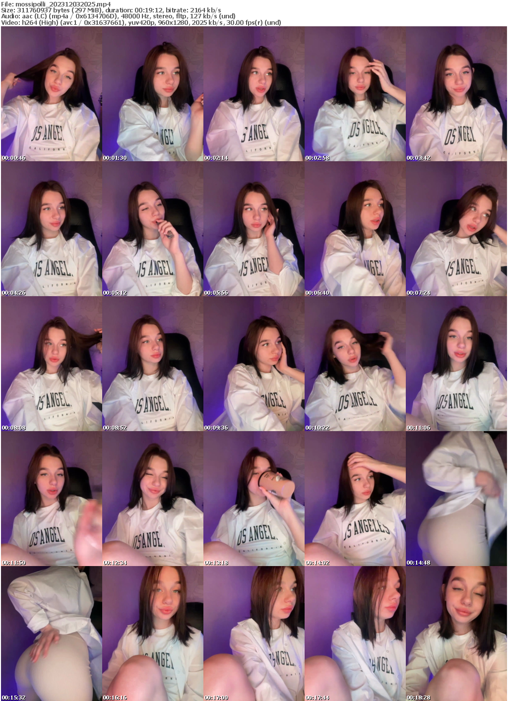 Preview thumb from mossipolli on 2023-12-03 @ bongacams