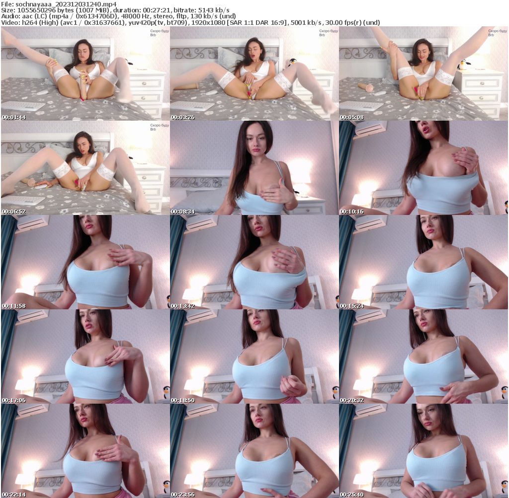 Preview thumb from sochnayaaa on 2023-12-03 @ bongacams