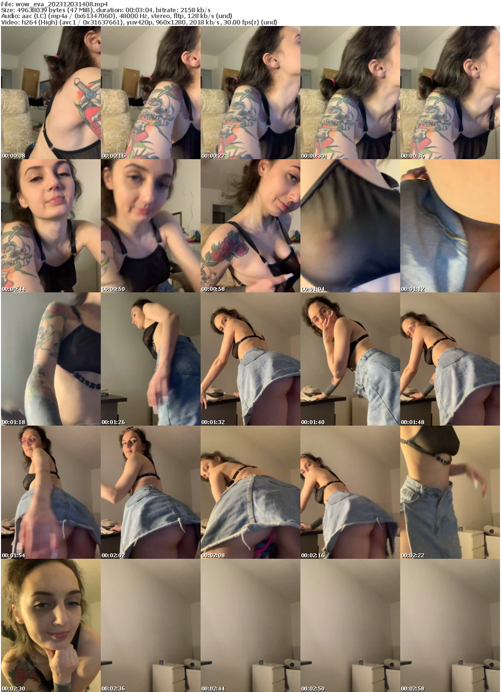 Preview thumb from wow_eva on 2023-12-03 @ bongacams