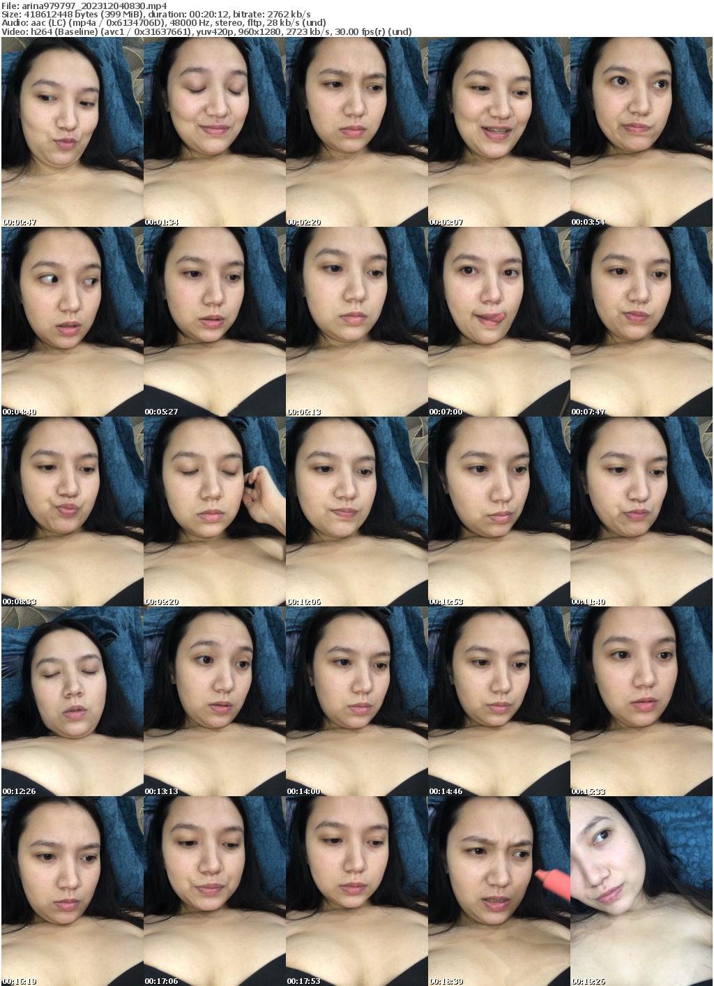 Preview thumb from arina979797 on 2023-12-04 @ bongacams