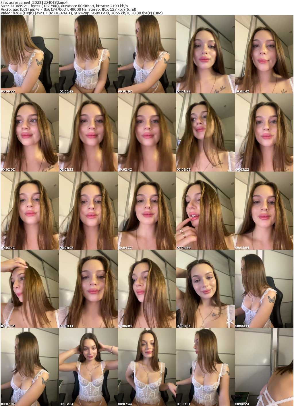 Preview thumb from auroraangel on 2023-12-04 @ bongacams