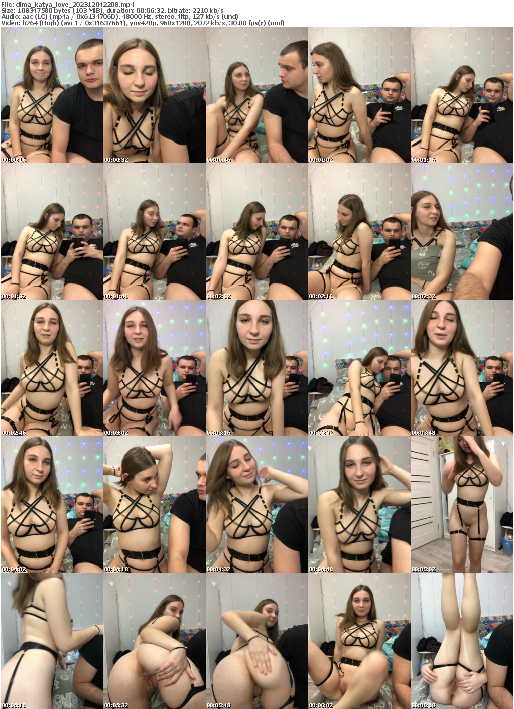 Preview thumb from dima_katya_love on 2023-12-04 @ bongacams