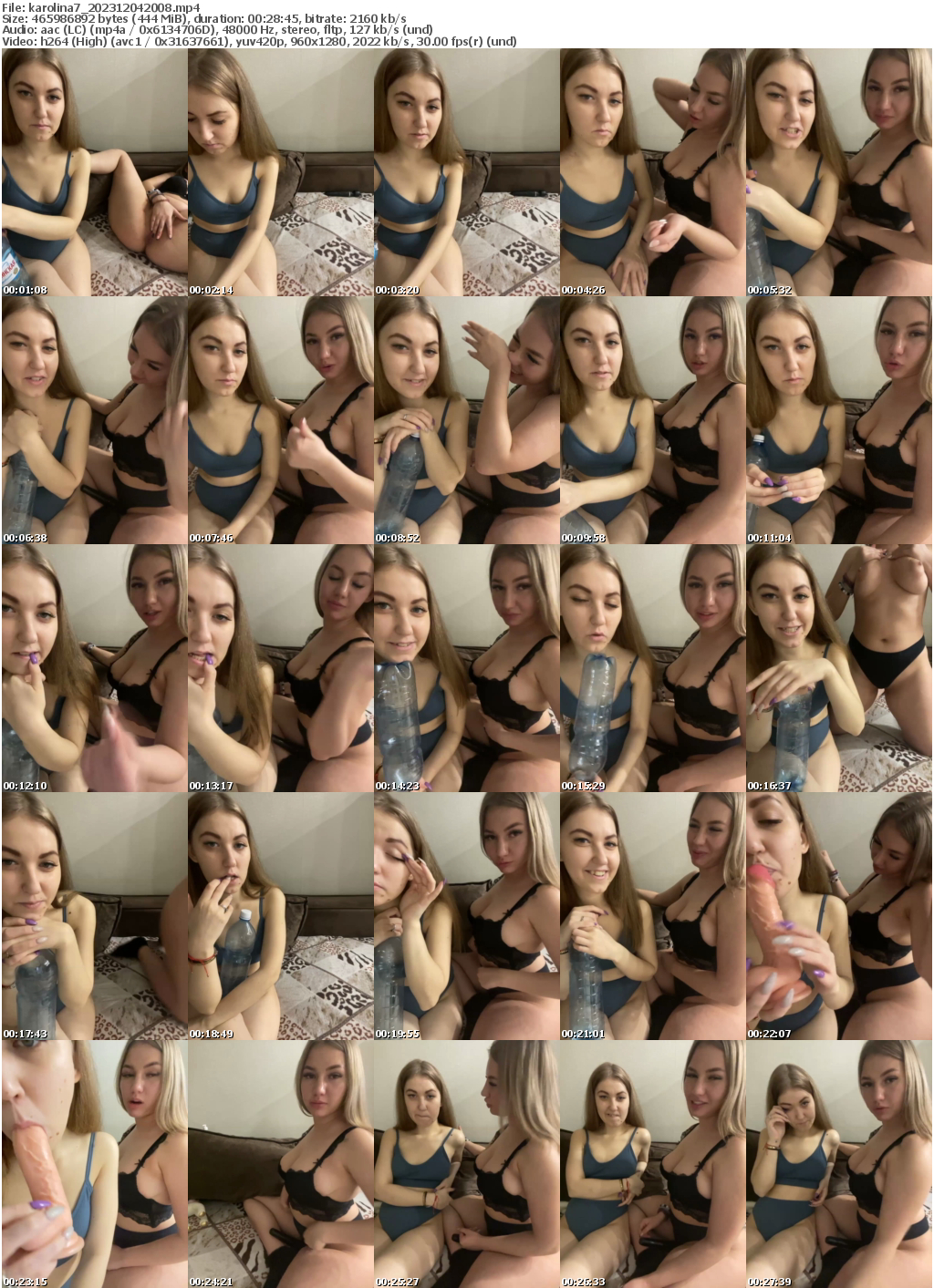 Preview thumb from karolina7 on 2023-12-04 @ bongacams