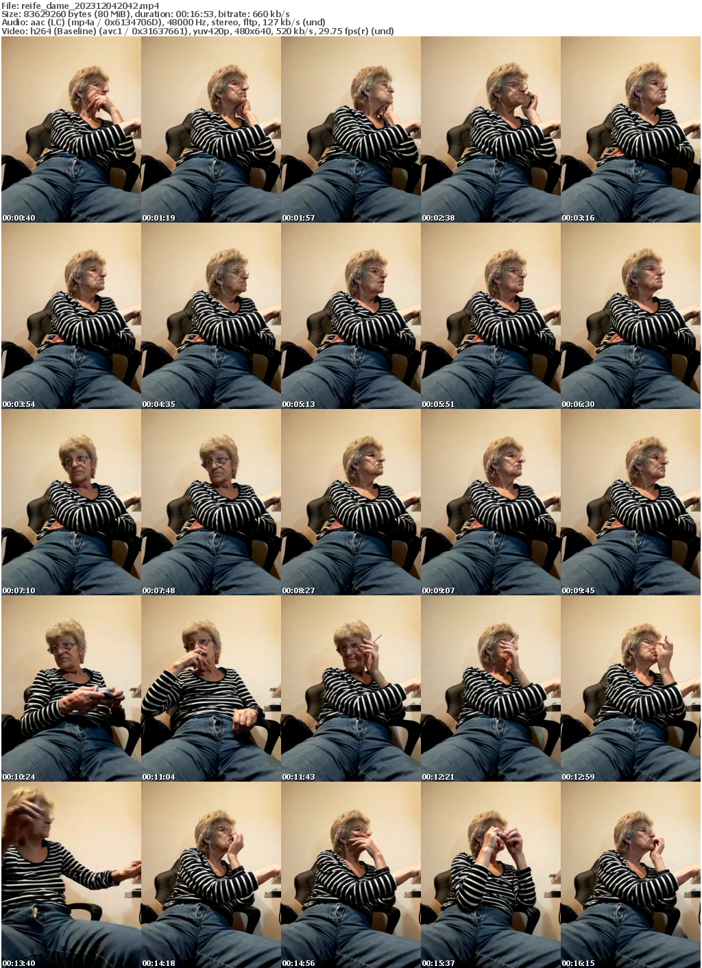 Preview thumb from reife_dame on 2023-12-04 @ bongacams