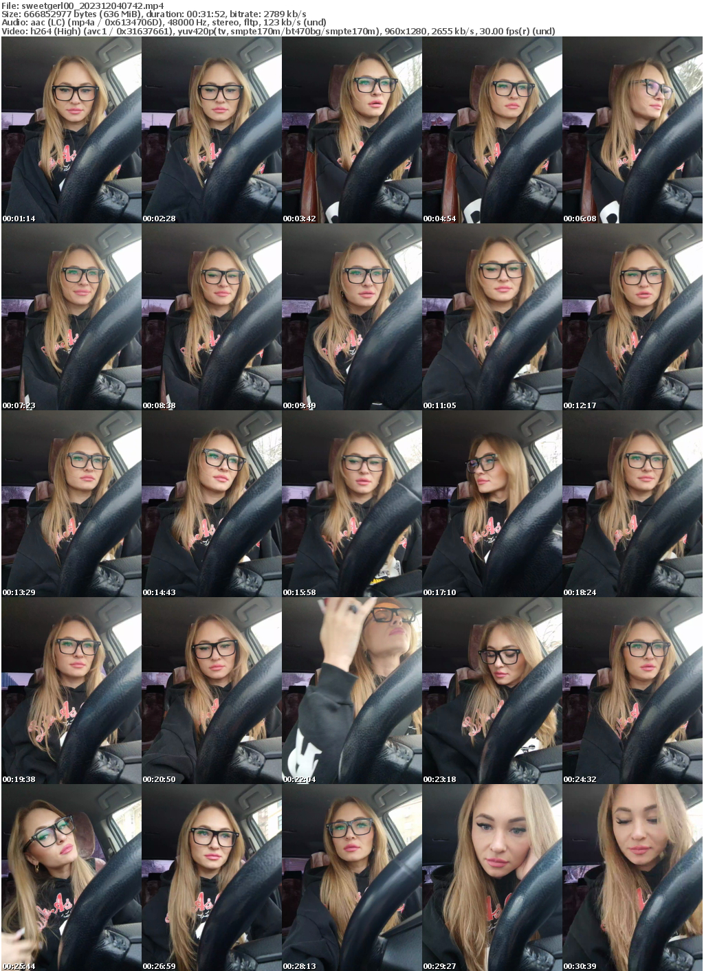 Preview thumb from sweetgerl00 on 2023-12-04 @ bongacams