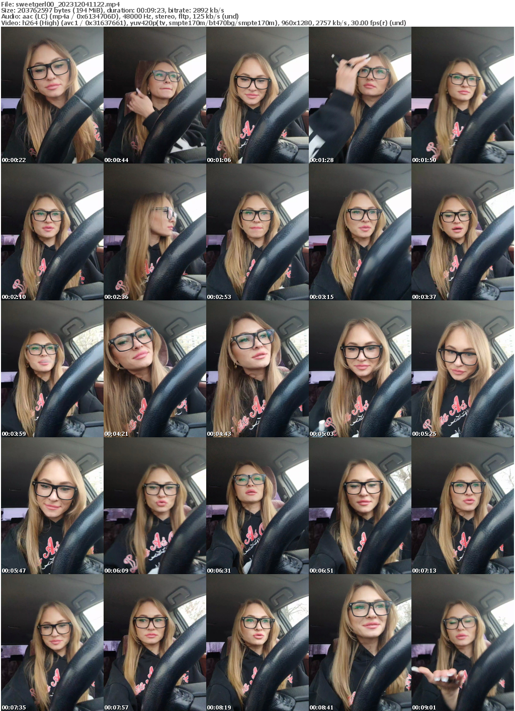 Preview thumb from sweetgerl00 on 2023-12-04 @ bongacams