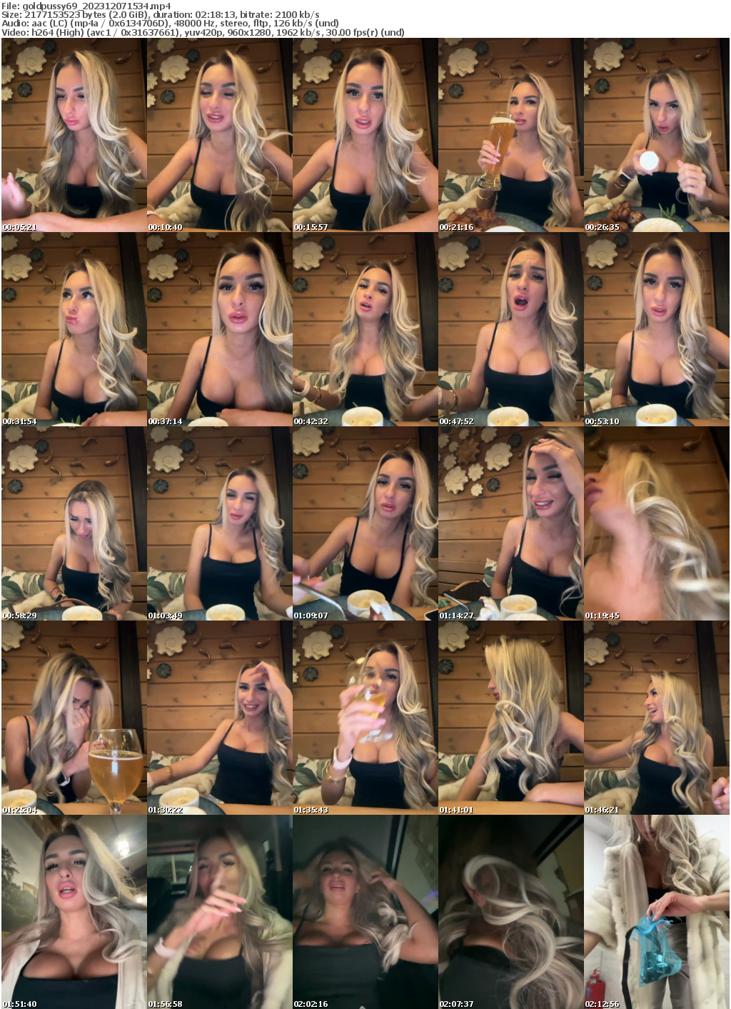 Preview thumb from goldpussy69 on 2023-12-07 @ bongacams
