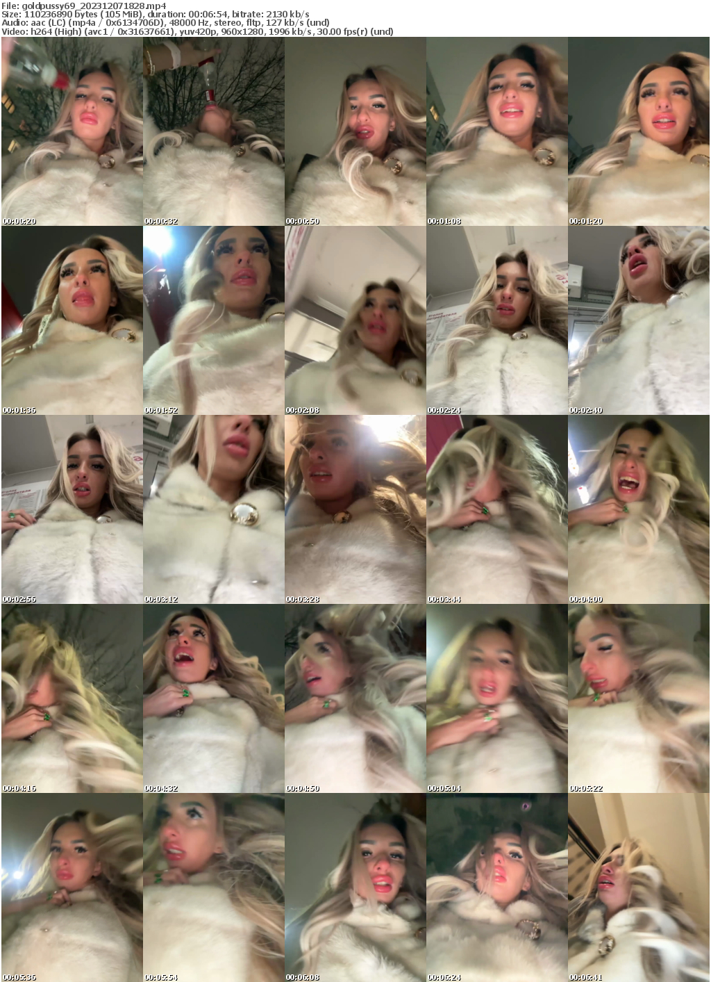 Preview thumb from goldpussy69 on 2023-12-07 @ bongacams