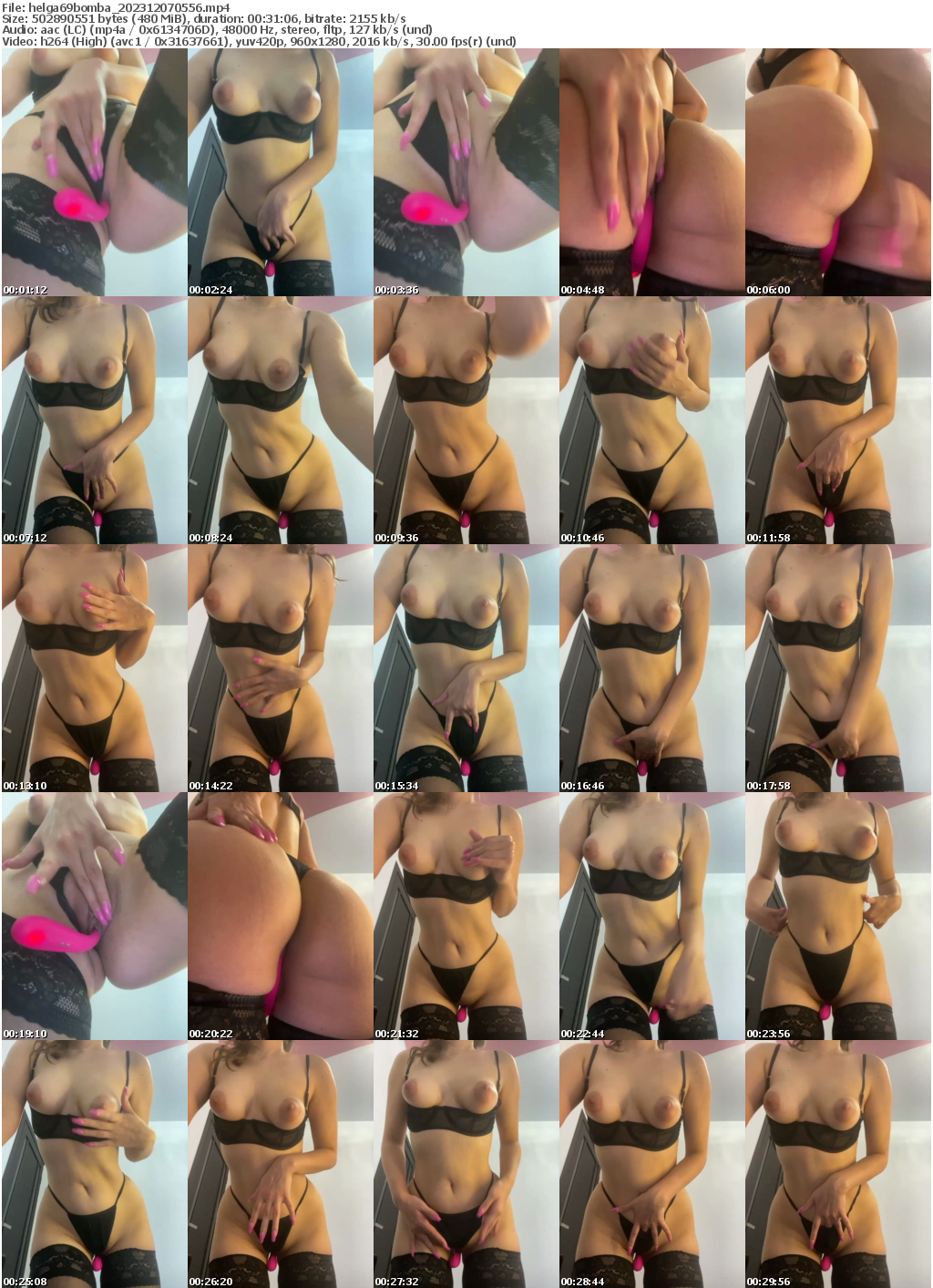 Preview thumb from helga69bomba on 2023-12-07 @ bongacams