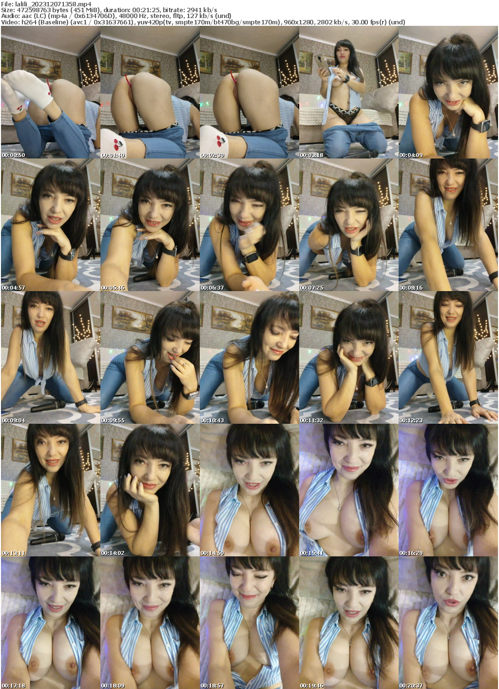 Preview thumb from lalili on 2023-12-07 @ bongacams