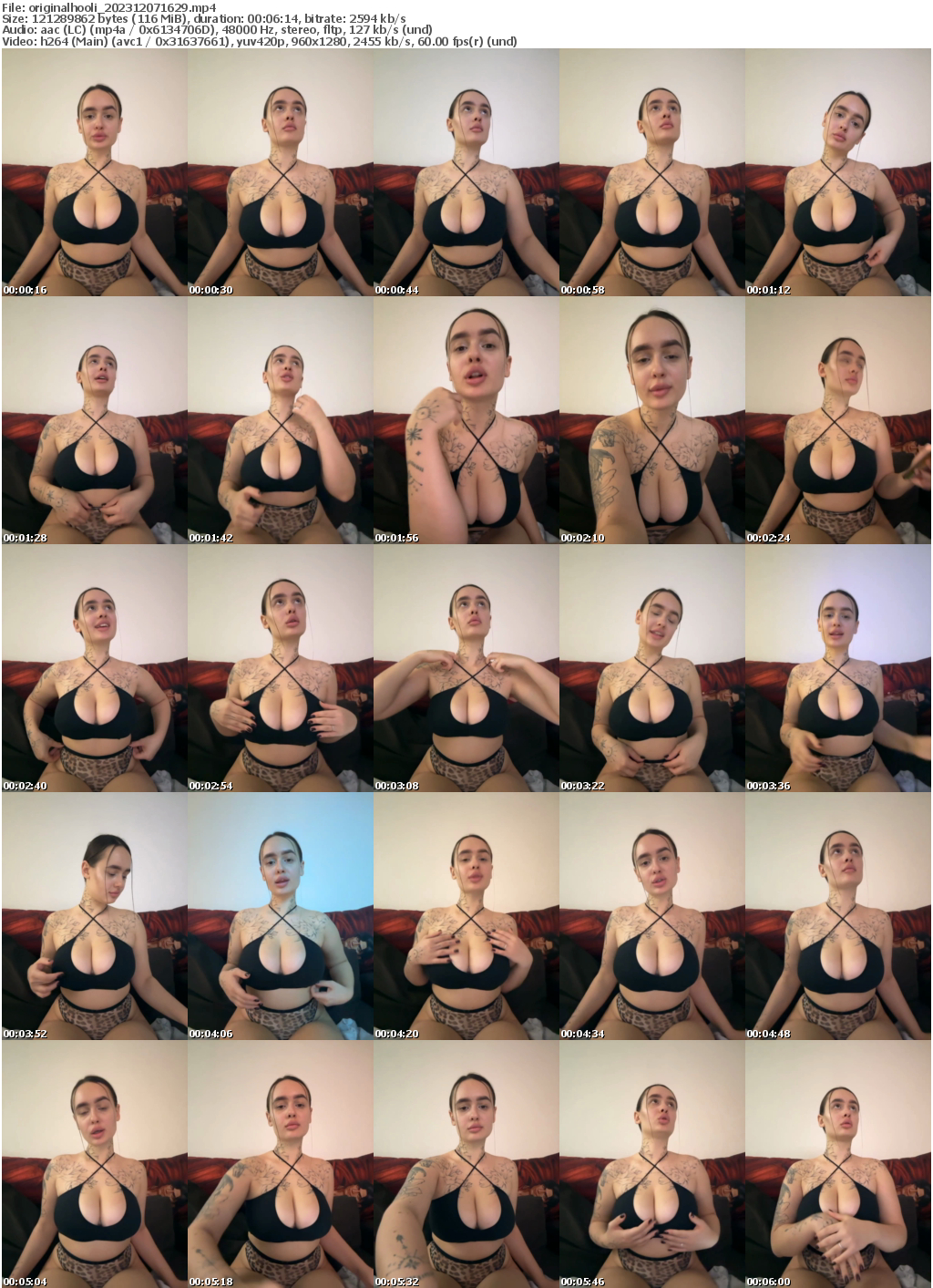 Preview thumb from originalhooli on 2023-12-07 @ bongacams