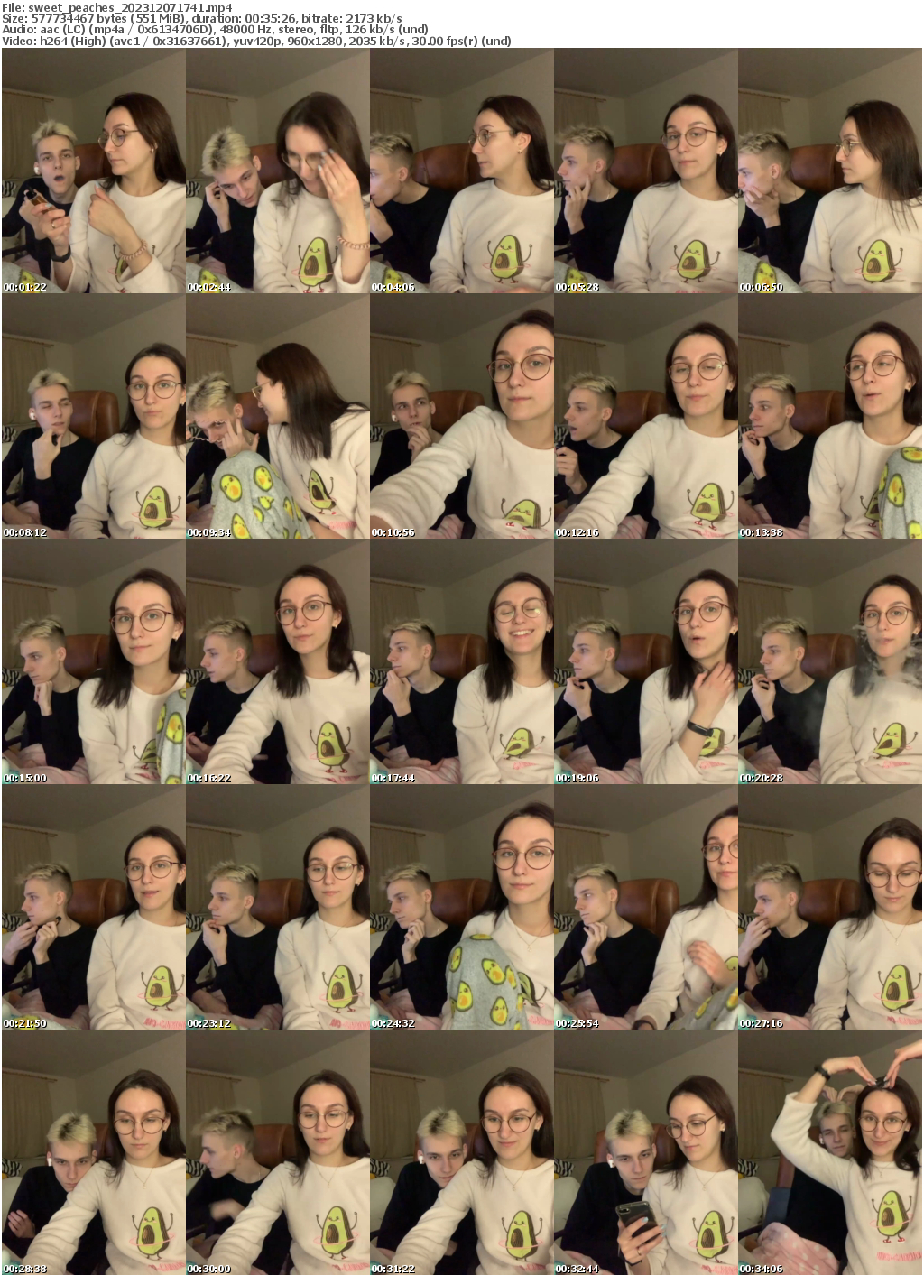 Preview thumb from sweet_peaches on 2023-12-07 @ bongacams