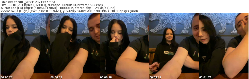 Preview thumb from sweetlolllli on 2023-12-07 @ bongacams