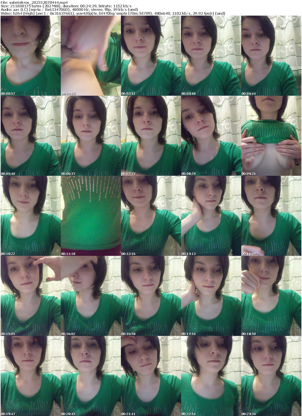 Preview thumb from valeriekros on 2023-12-07 @ bongacams