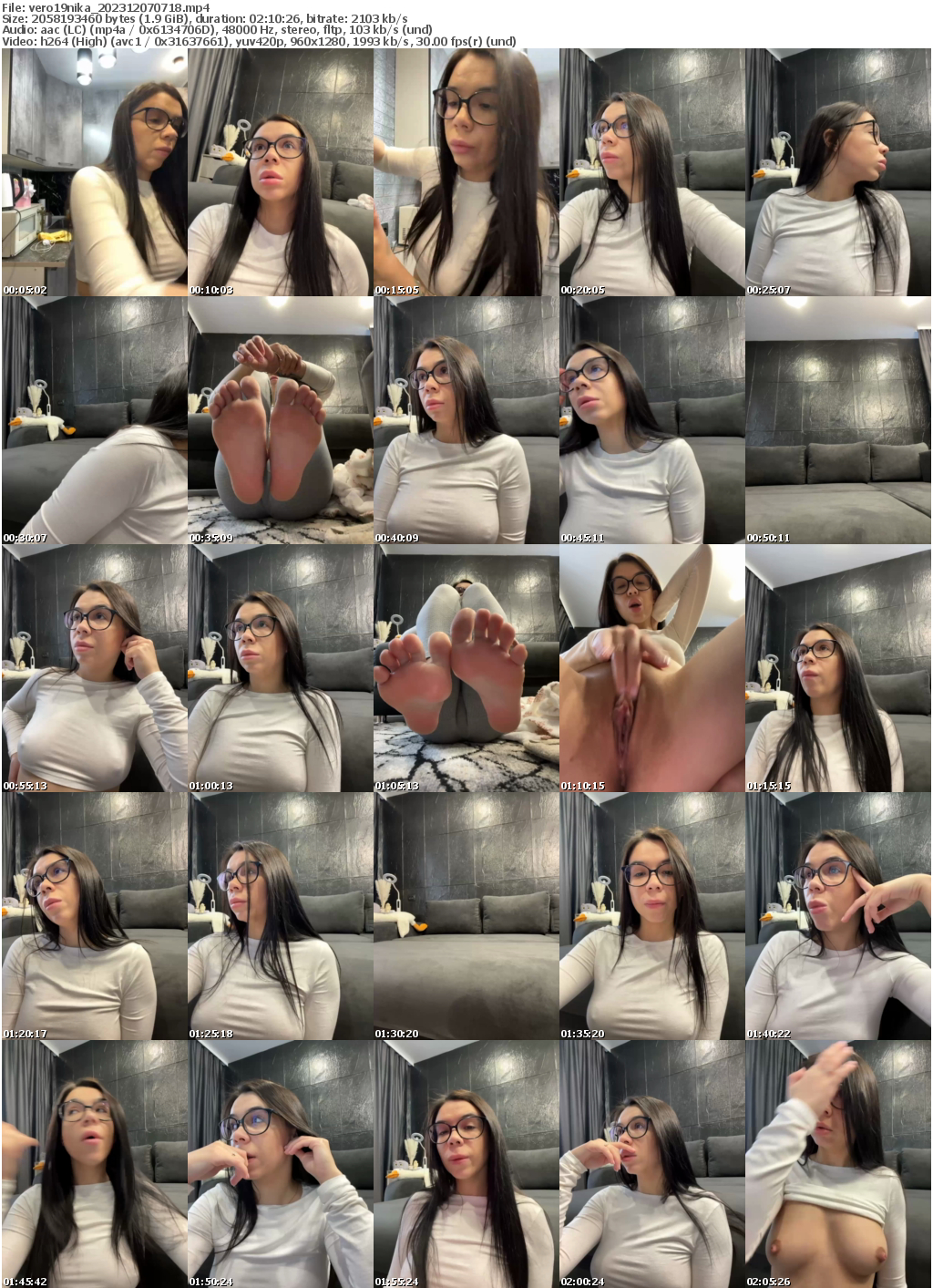 Preview thumb from vero19nika on 2023-12-07 @ bongacams