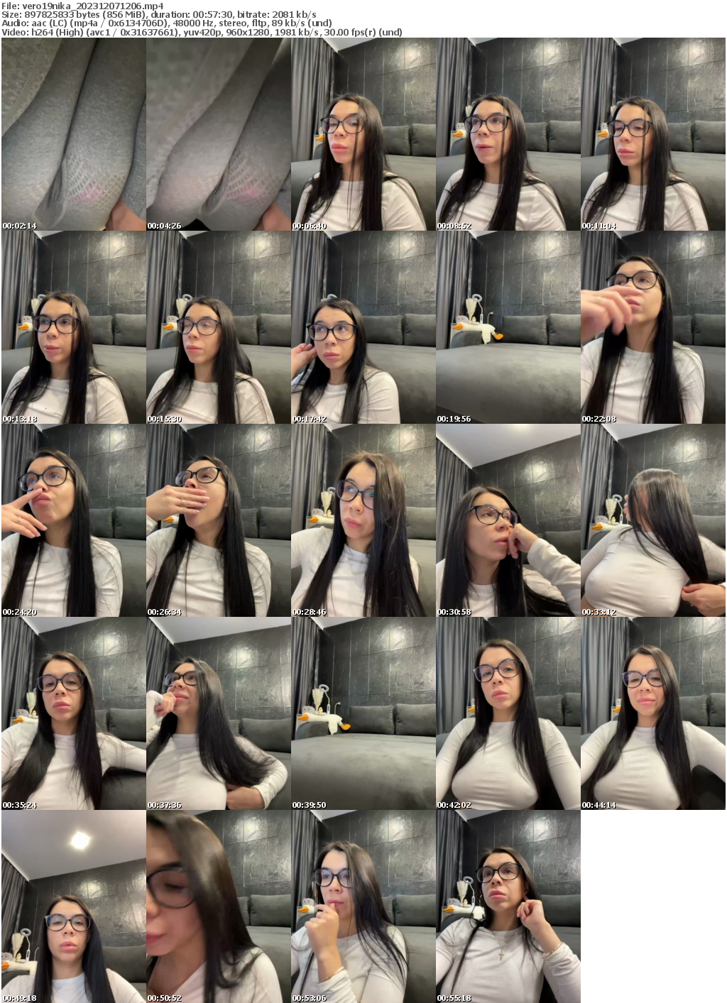 Preview thumb from vero19nika on 2023-12-07 @ bongacams