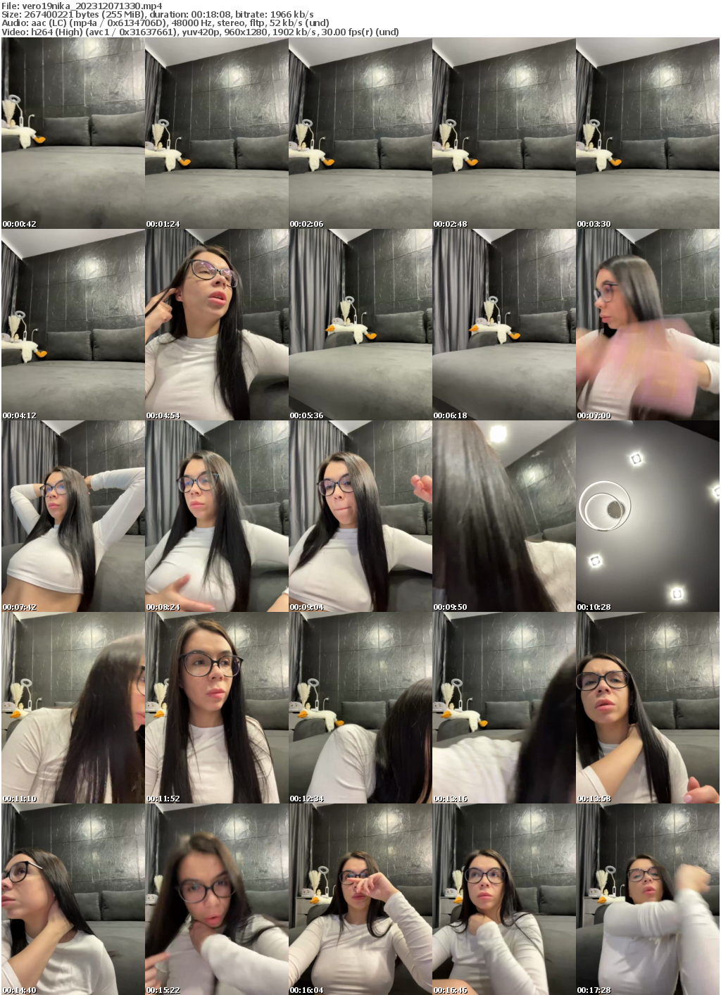 Preview thumb from vero19nika on 2023-12-07 @ bongacams