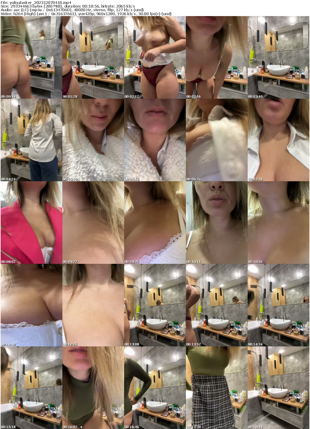 Preview thumb from yuliyalasker on 2023-12-07 @ bongacams