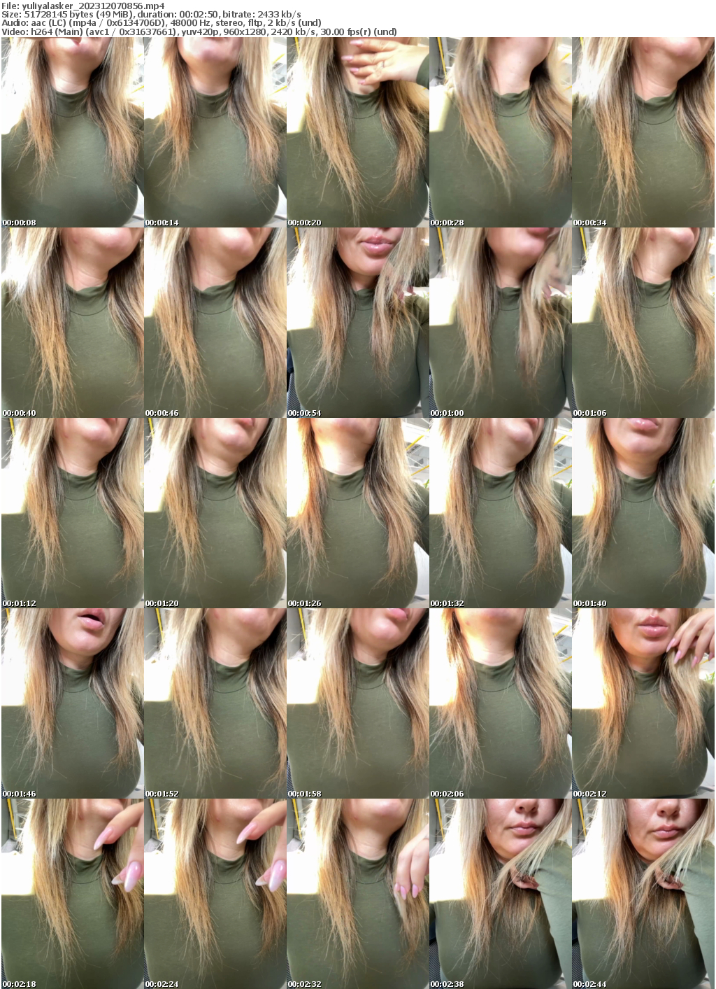 Preview thumb from yuliyalasker on 2023-12-07 @ bongacams