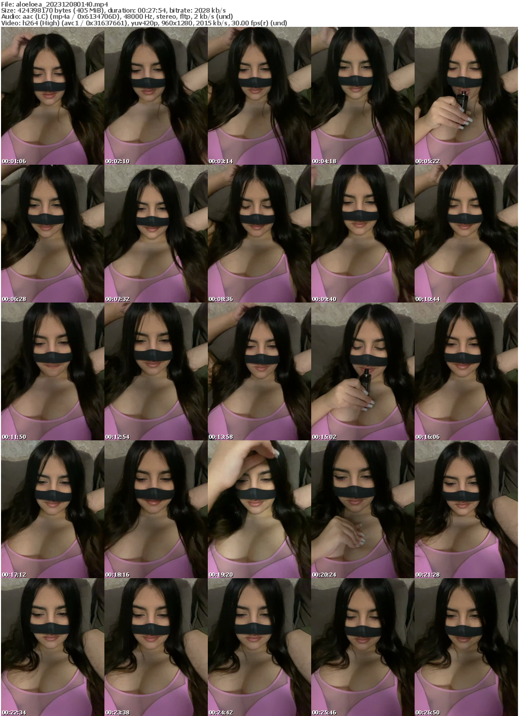 Preview thumb from aloeloea on 2023-12-08 @ bongacams