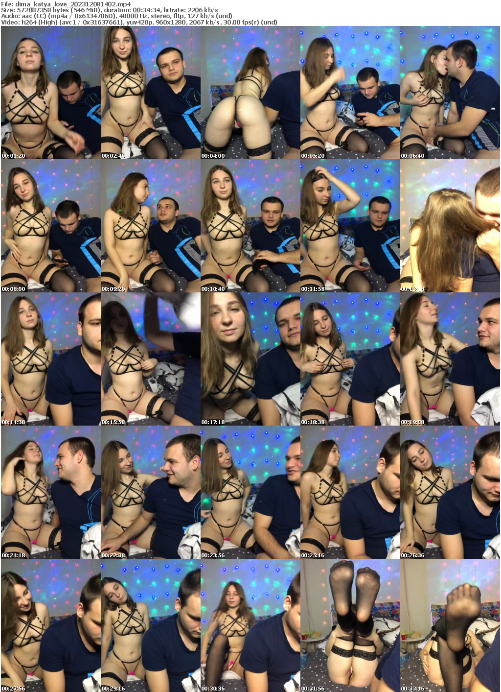 Preview thumb from dima_katya_love on 2023-12-08 @ bongacams