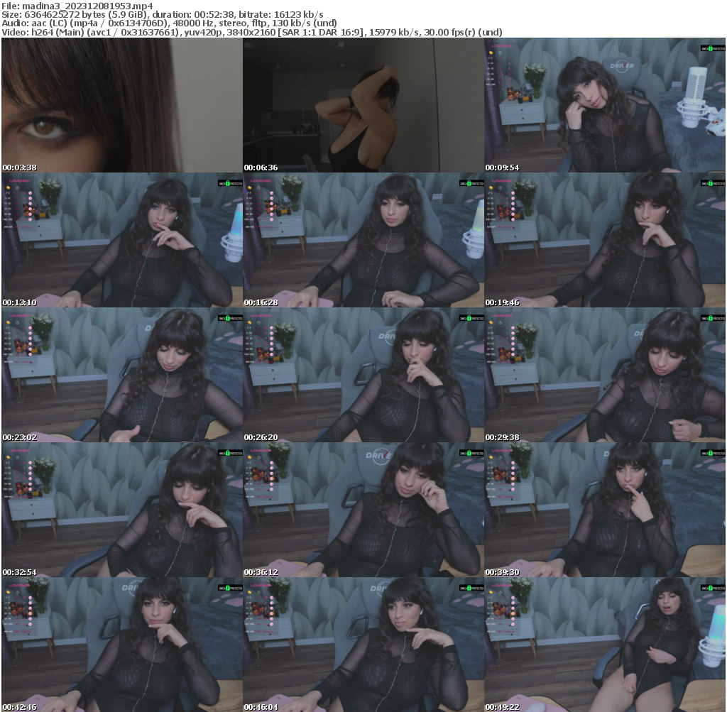 Preview thumb from madina3 on 2023-12-08 @ bongacams