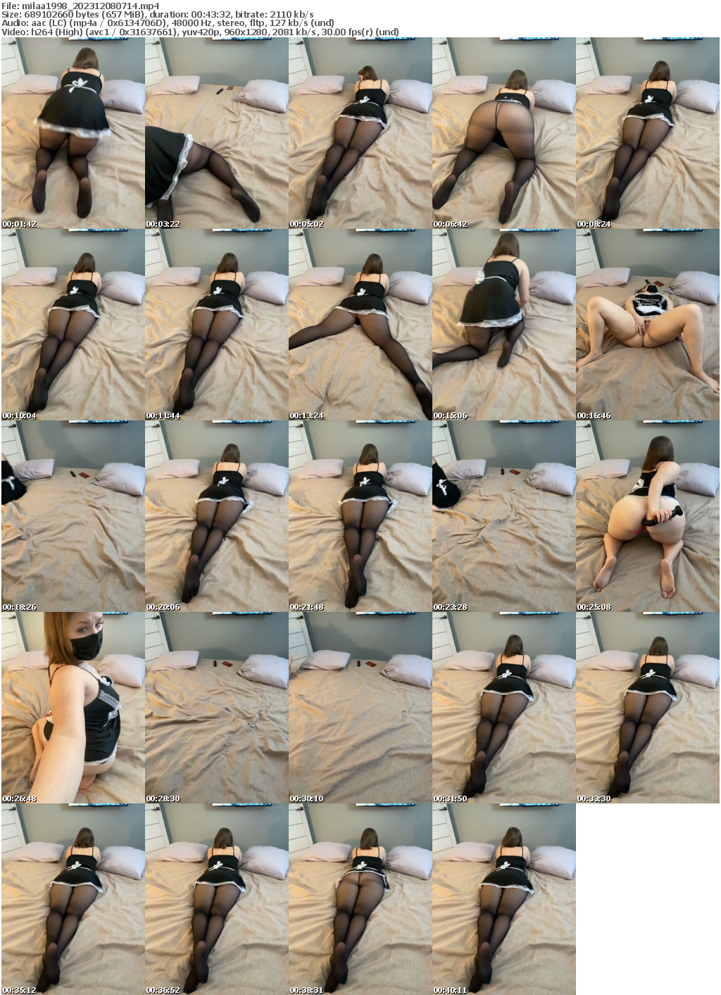 Preview thumb from milaa1998 on 2023-12-08 @ bongacams