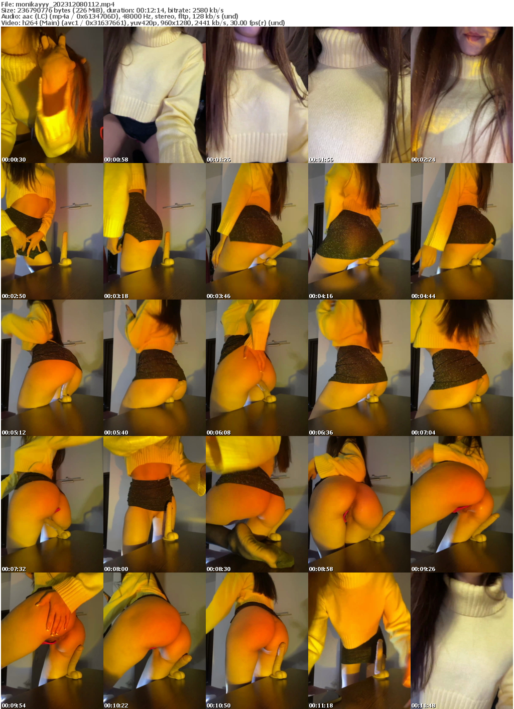 Preview thumb from monikayyy on 2023-12-08 @ bongacams