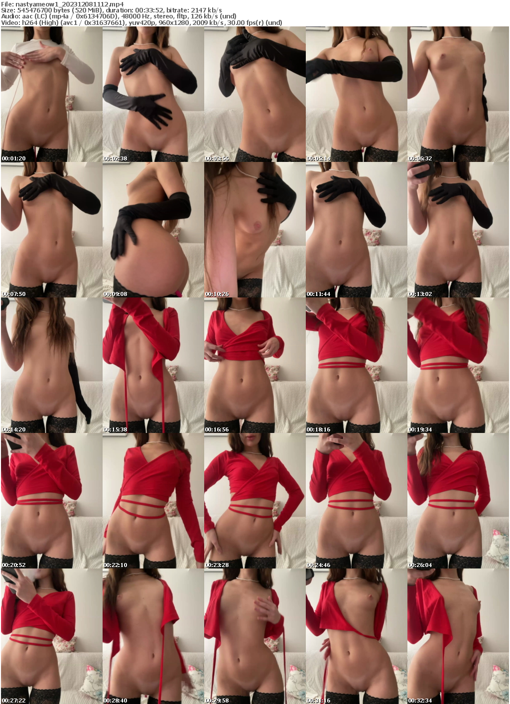 Preview thumb from nastyameow1 on 2023-12-08 @ bongacams