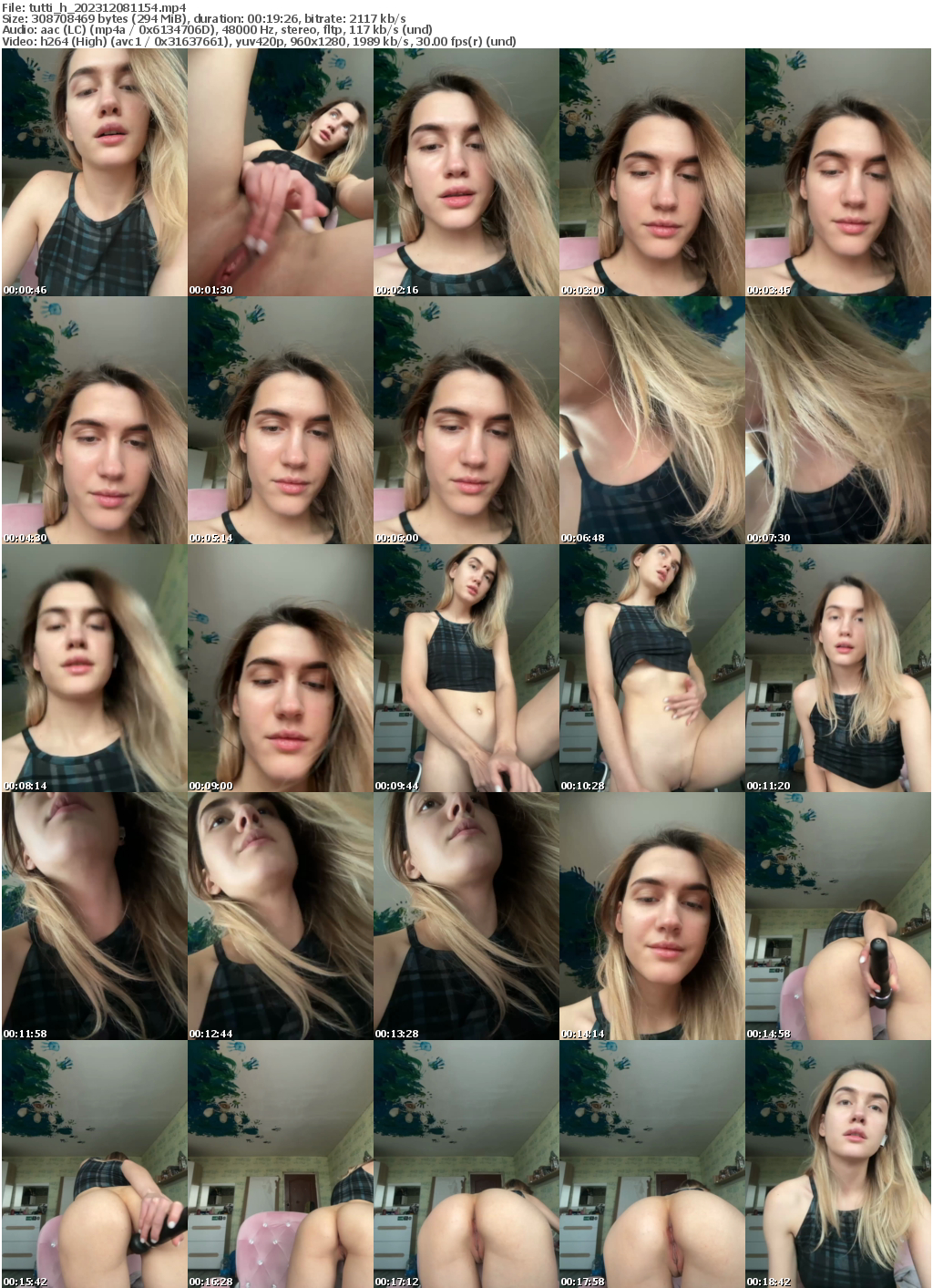 Preview thumb from tutti_h on 2023-12-08 @ bongacams