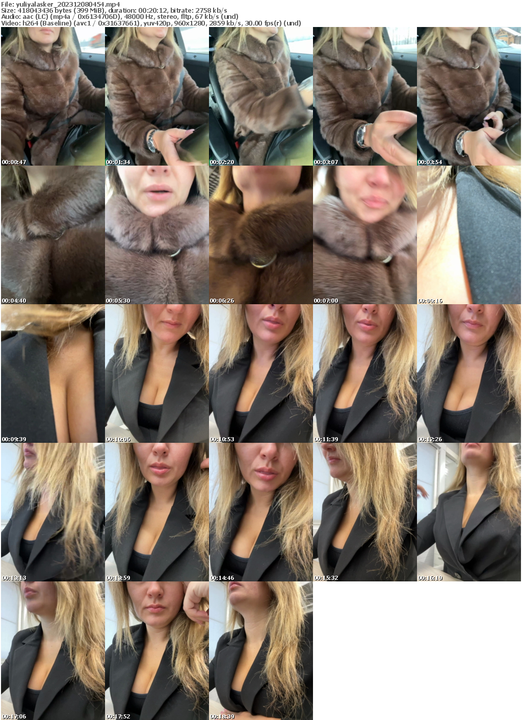 Preview thumb from yuliyalasker on 2023-12-08 @ bongacams