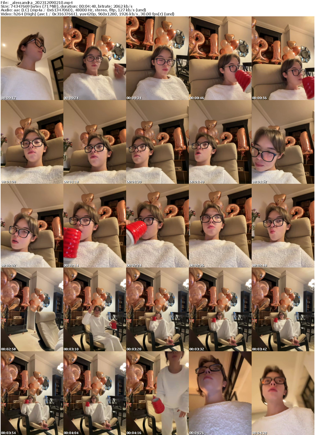 Preview thumb from _alessandra on 2023-12-09 @ bongacams