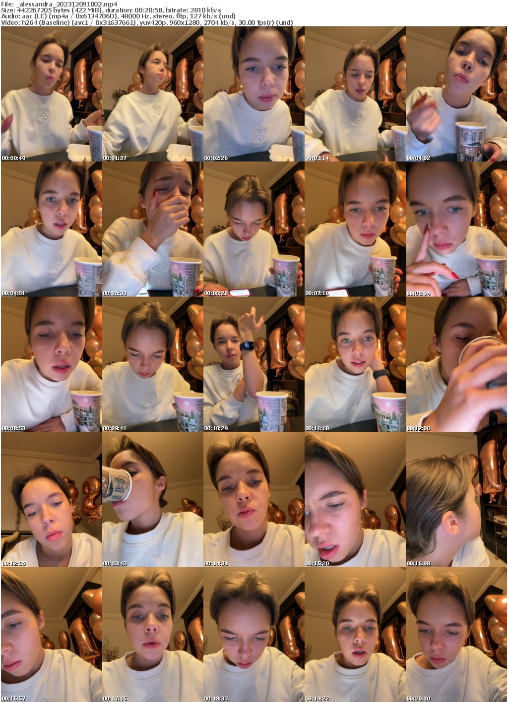 Preview thumb from _alessandra on 2023-12-09 @ bongacams