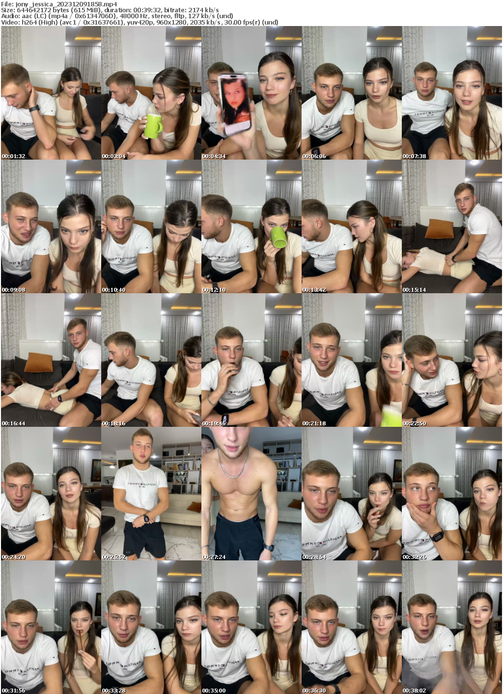 Preview thumb from jony_jessica on 2023-12-09 @ bongacams