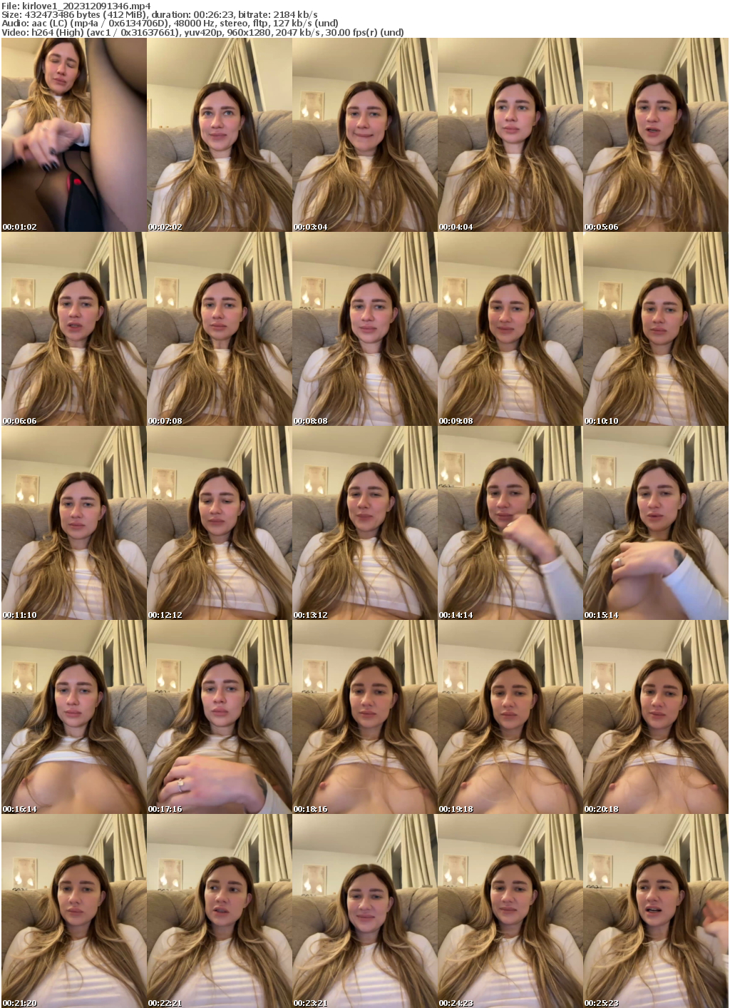 Preview thumb from kirlove1 on 2023-12-09 @ bongacams