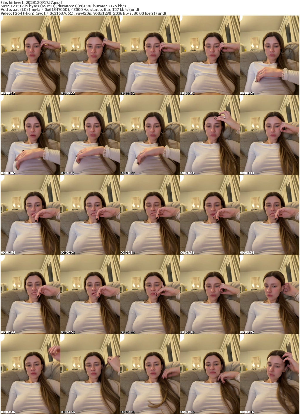 Preview thumb from kirlove1 on 2023-12-09 @ bongacams