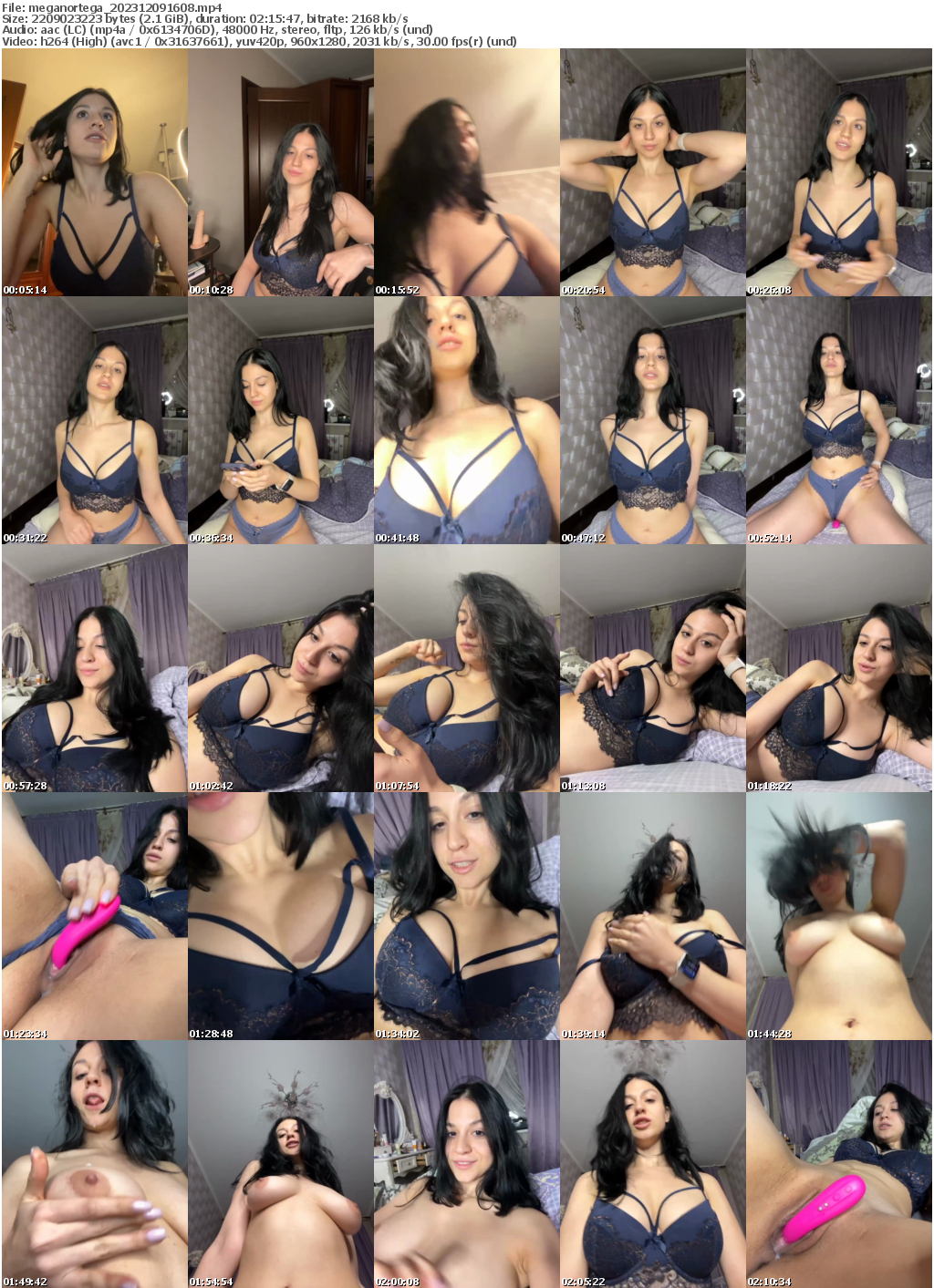 Preview thumb from meganortega on 2023-12-09 @ bongacams