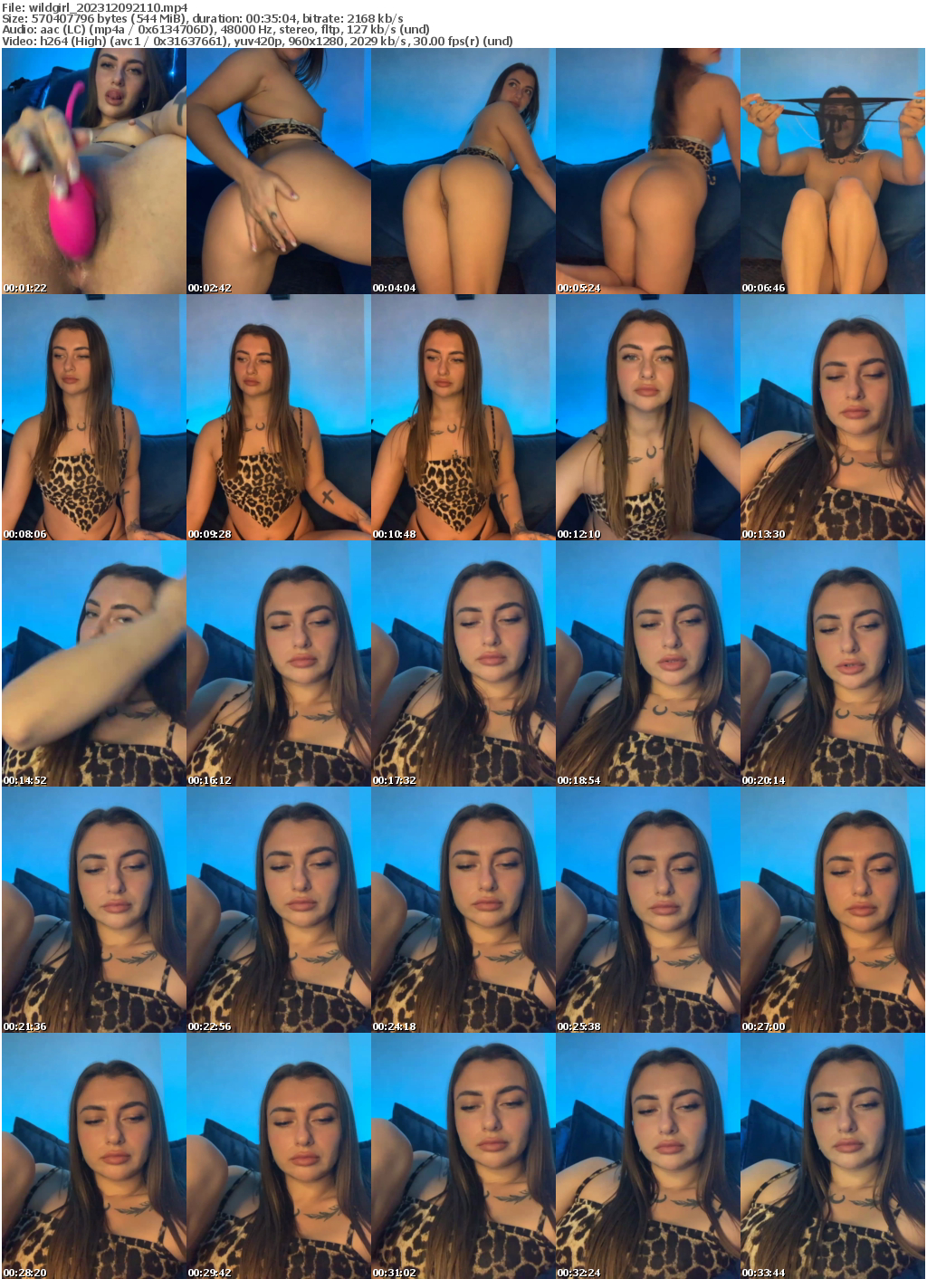 Preview thumb from wildgirl on 2023-12-09 @ bongacams