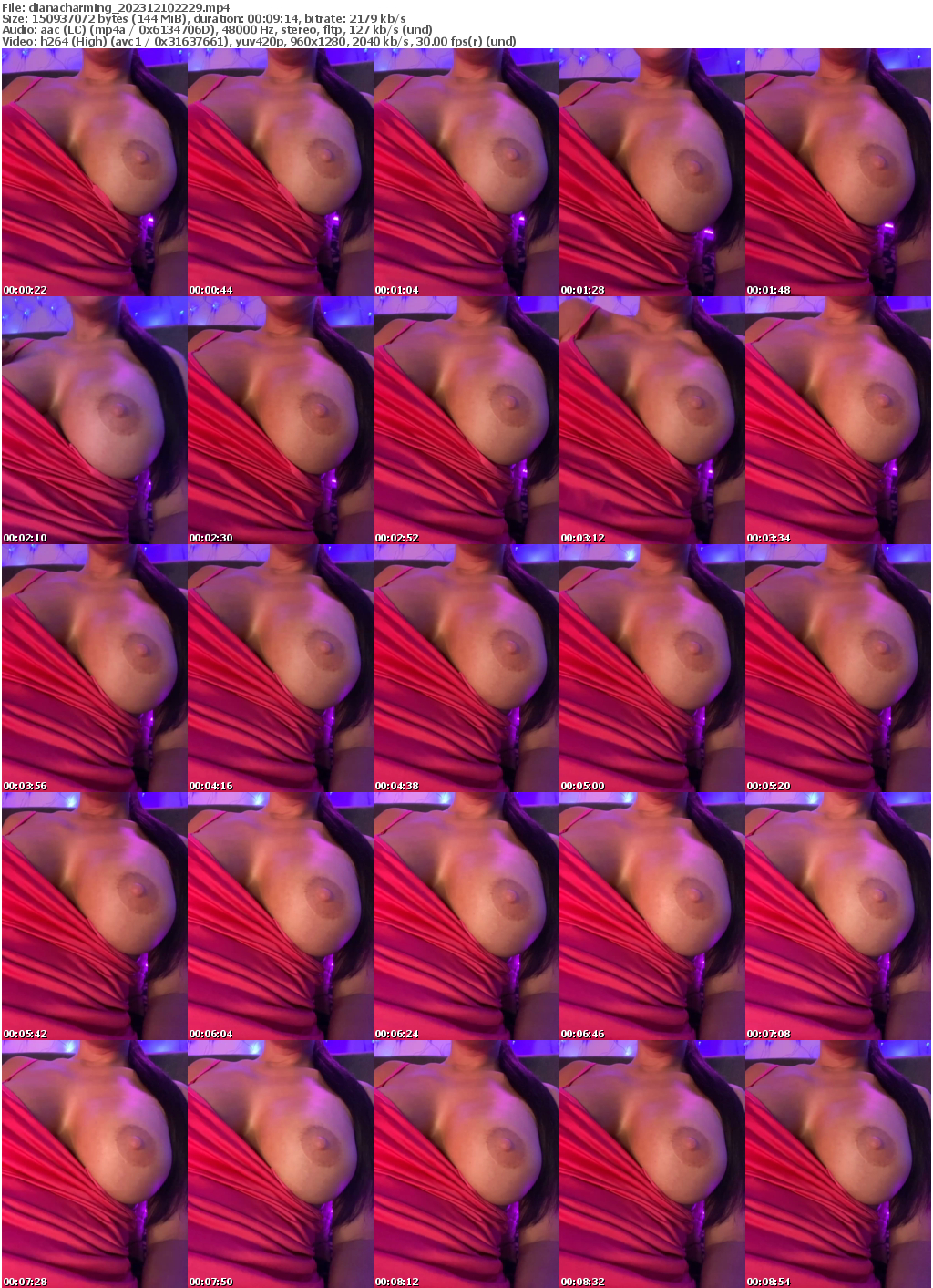 Preview thumb from dianacharming on 2023-12-10 @ bongacams