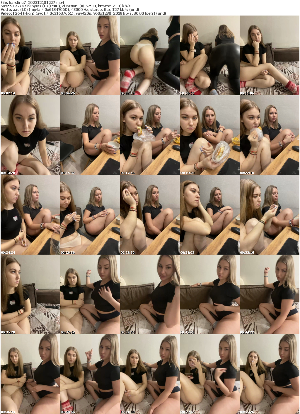 Preview thumb from karolina7 on 2023-12-10 @ bongacams