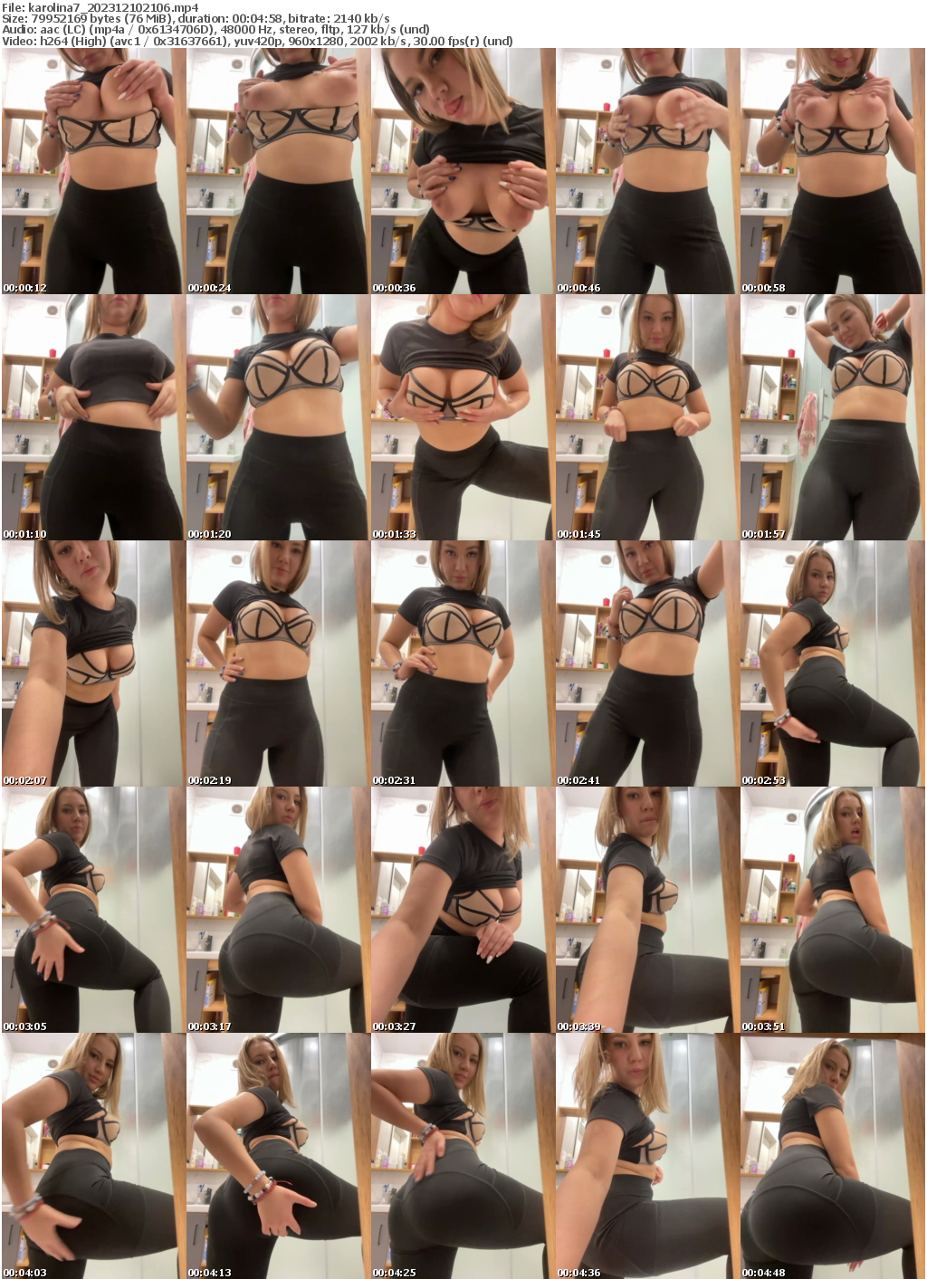 Preview thumb from karolina7 on 2023-12-10 @ bongacams