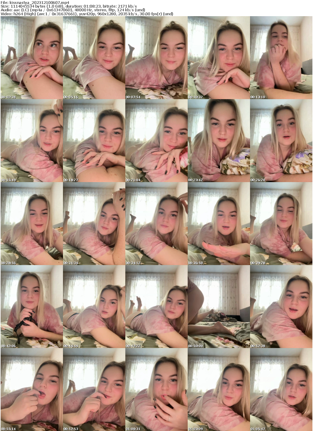 Preview thumb from kissnastya on 2023-12-10 @ bongacams